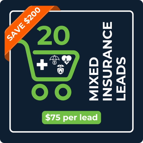 20 Mixed Insurance Leads