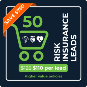 50 High Value Risk Insurance Leads