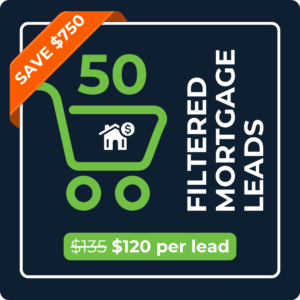 50 Filtered Mortgage Leads
