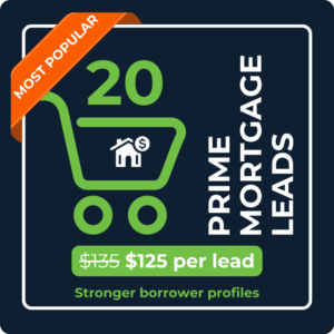 20 Prime Mortgage Leads
